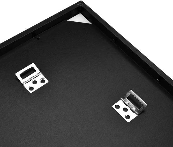 Galeria Bilderrahmen 5tlg Schwarz - Holzwerkstoff - 30 x 2 x 37 cm