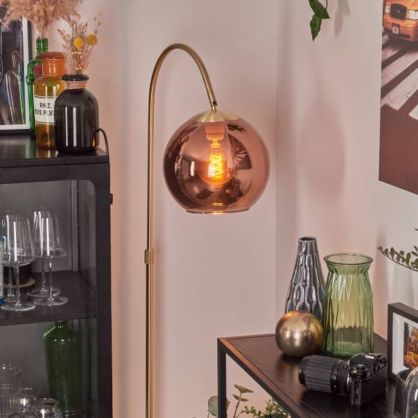 Stehlampe Cesaro Metall - 25 x 140 x 52 cm