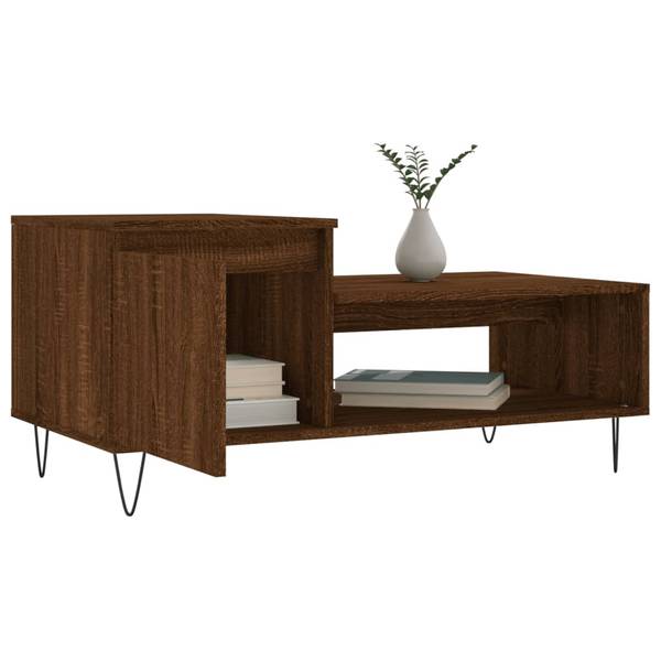 Couchtisch D638 Eiche Schwarzbraun Dekor