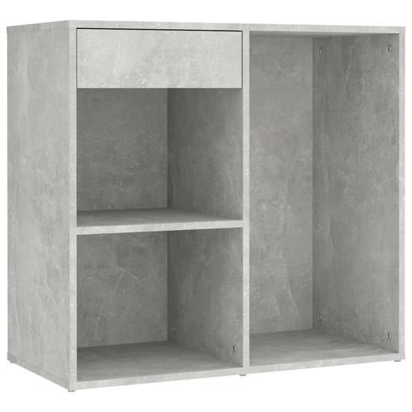 LED-Schminktisch XT4654 Grau - Holzwerkstoff - 40 x 140 x 60 cm