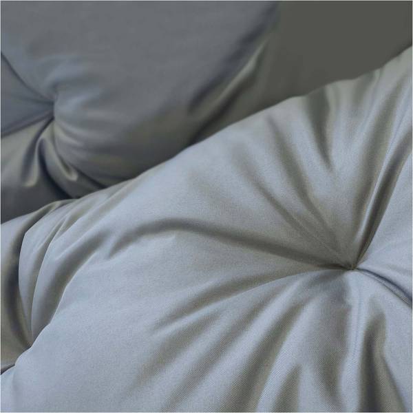 Bankauflage Slon Grau - Breite: 100 cm