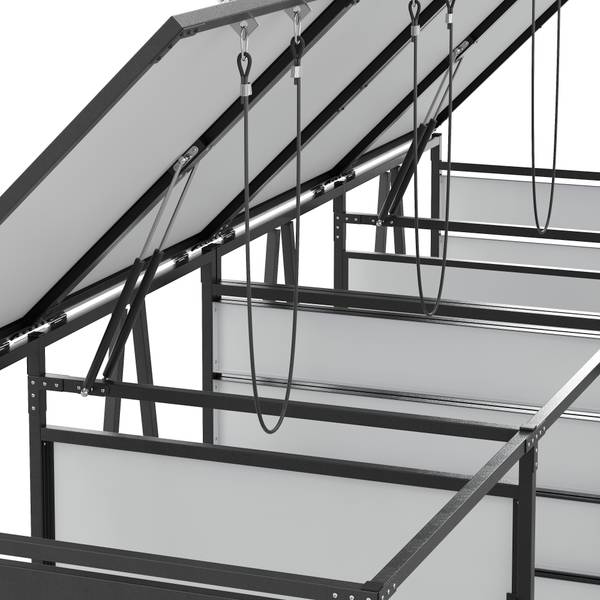 Mülltonnenverkleidung lelantos Ⅵ 4er Set Tiefe: 262 cm