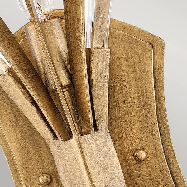 Hinkley Applique murale Doré - Verre - 24 x 44 x 14 cm