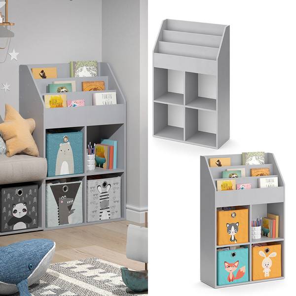 Kinderregal Luigi 38792 Grau - Hellgrau