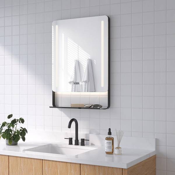 Wandspiegel mit Ablage LM1275U 50 x 70 cm