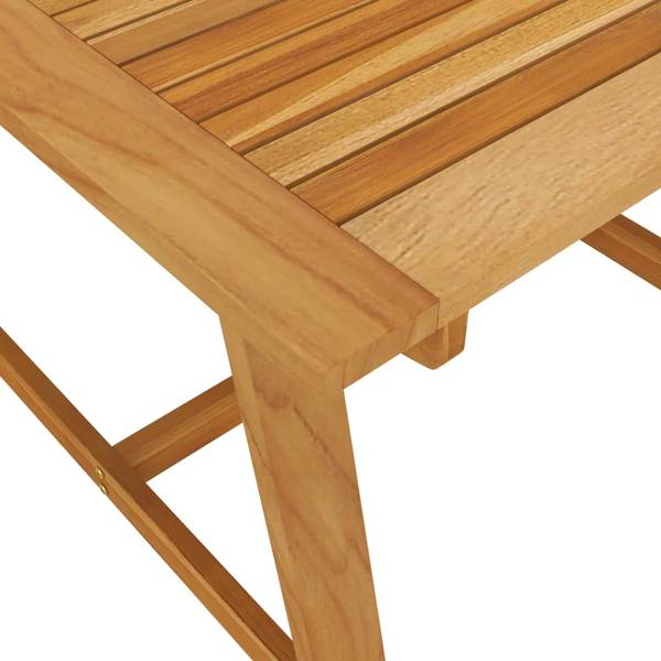 Garten-Essgruppe 3006318 3-teilig Schwarz - Akazie - 88 x 74 x 88 cm