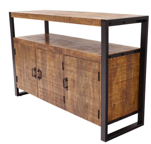 Kommode Retro Braun - Mango - 140 x 90 x 45 cm