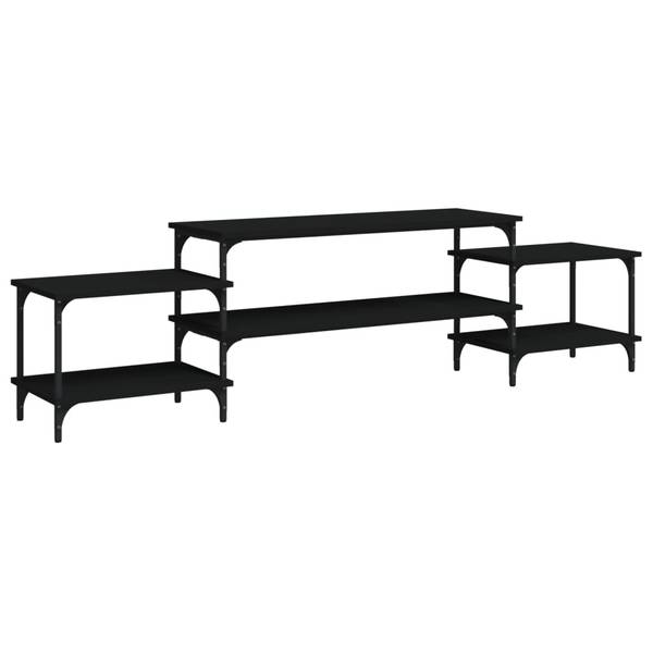 TV-Schrank 3028725 Schwarz - Breite: 197 cm