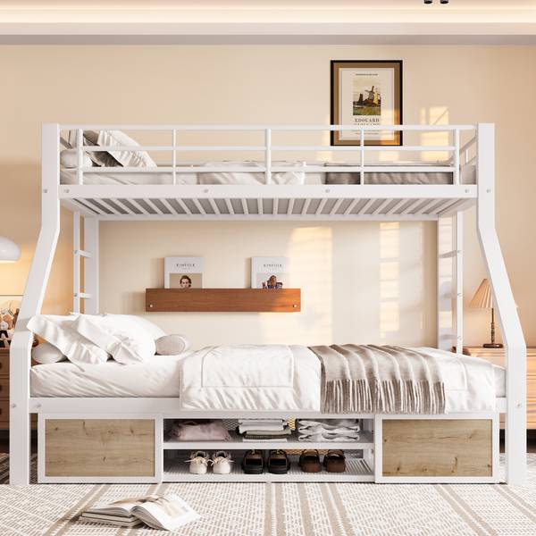 Etagenbett K-1151 Weiß
