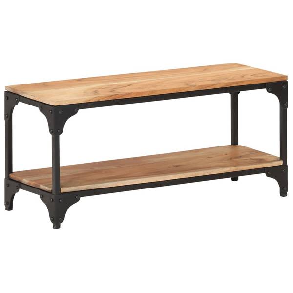 Couchtisch M603656 Braun - Massivholz - 30 x 75 x 90 cm