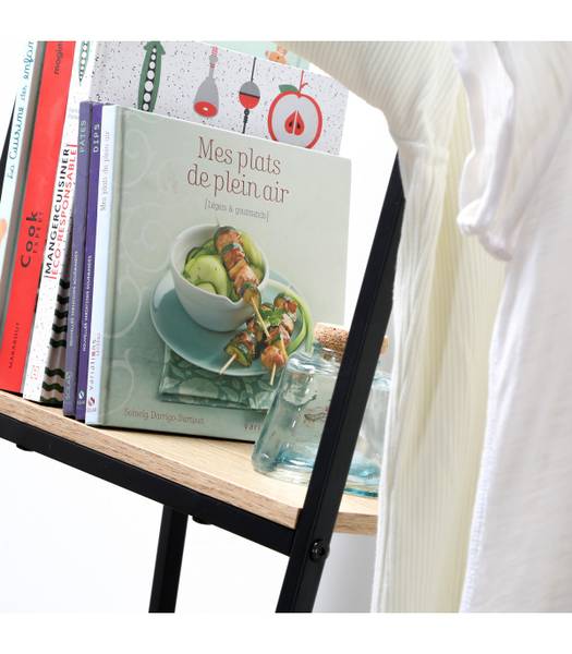 Kleiderständer LEXIE Braun - Holzwerkstoff - 35 x 160 x 101 cm