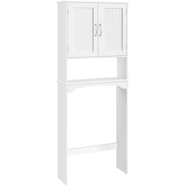Badschrank ARF28 Weiß - Holzwerkstoff - 75 x 180 x 23 cm