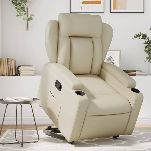 Sta-opstoel 3032385-1 crèmekleurig - wit