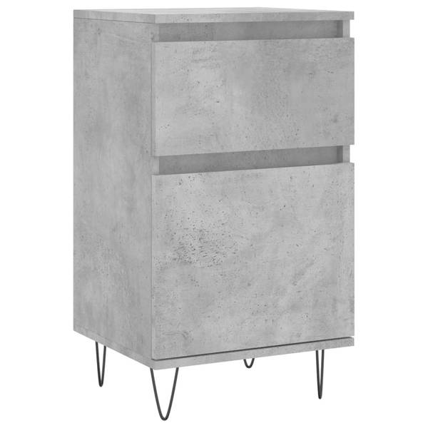 Sideboard D6025 Grau - Holzwerkstoff - 35 x 70 x 40 cm