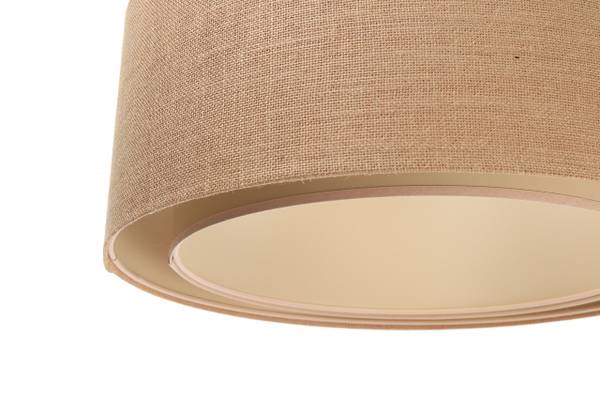 Hanglamp Samara beige - natuurvezel - 40 x 20 x 90 cm