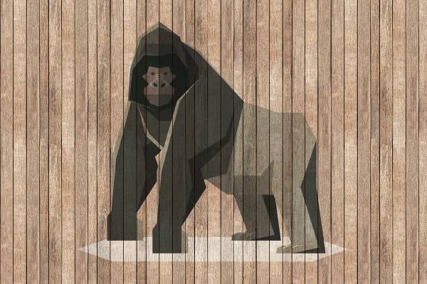 Leinwandbild Born to be wild 3 90 x 60 cm