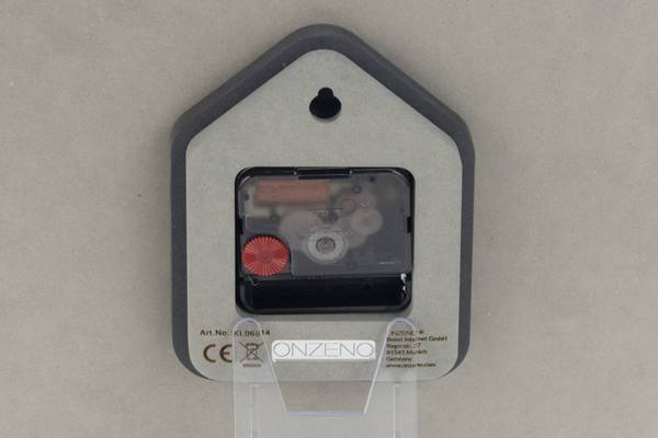 Wanduhr Wanduhren Co Grau - Holzwerkstoff - 29 x 29 x 1 cm