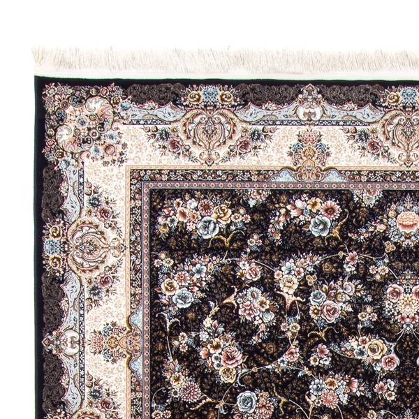 Orientteppich Amand Schwarz - Naturfaser - 200 x 1 x 300 cm