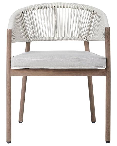 Gartenset FLAVIA 12-tlg Beige - Braun - Grau - Metall - 58 x 77 x 62 cm