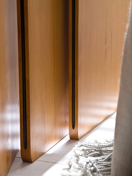 3-Satz-Tisch-Set Florenz Braun - Massivholz - 65 x 55 x 40 cm