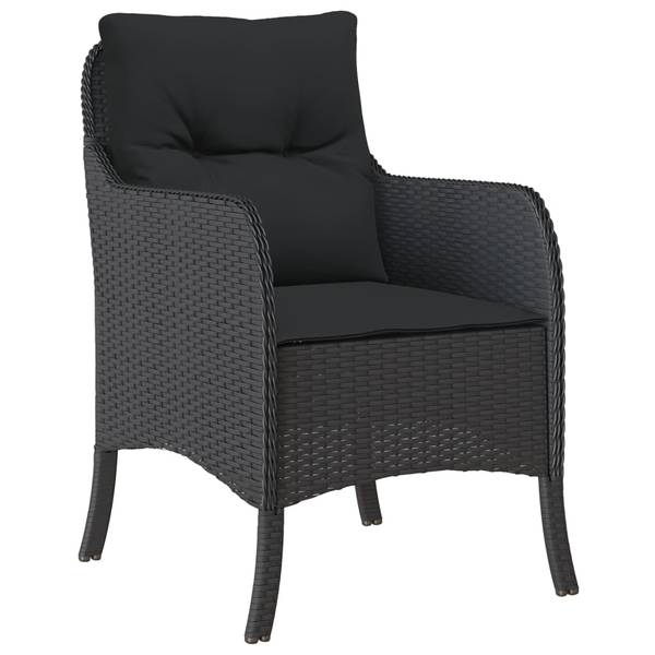 Garten-Essgruppe 3038882-4 (9-teilig) Schwarz