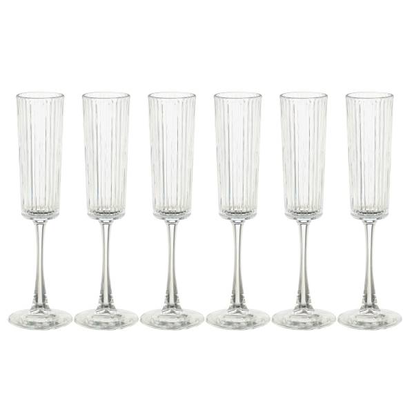 Champagnerglas Grigio Glas - 5 x 25 x 5 cm