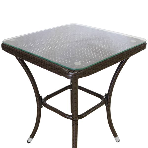 Jardi  Rattan Bistro Set Braun Braun - Rattan - 61 x 92 x 59 cm
