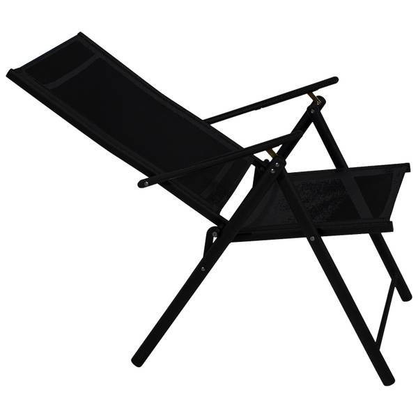 Garnitur MILANO (3-teilig) Anthrazit - Schwarz - Grau - Glas - Metall - Kunststoff