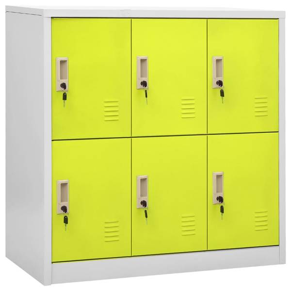 Umkleideschrank 3006994-2 Grün - Hellgrau