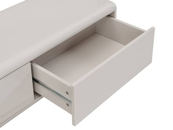 TV-Board LYBAKA Beige - Holz teilmassiv - 180 x 45 x 40 cm