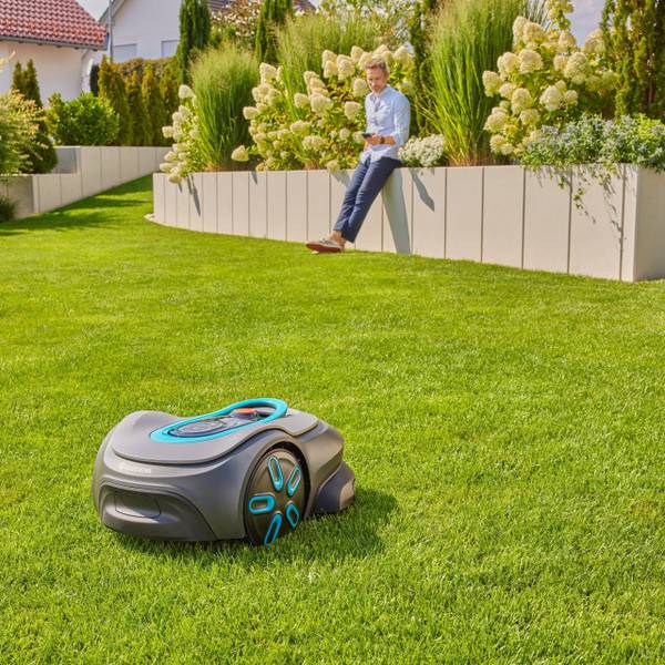 Mähroboter SILENO MAX Modell 800 Grau - Kunststoff - 59 x 33 x 79 cm
