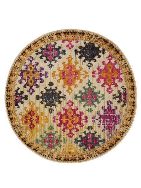 Teppich Casa Polypropylen - 120 x 2 x 120 cm