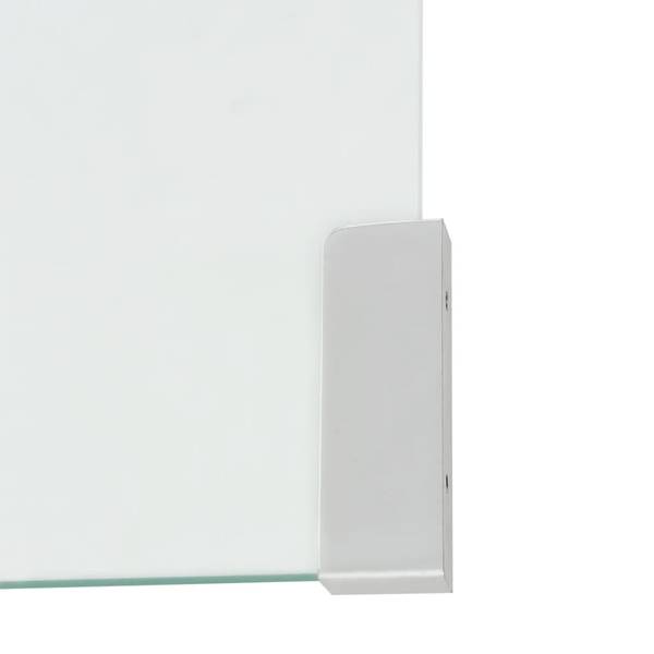 Table basse 244188 Verre clair - 50 x 45 x 50 cm
