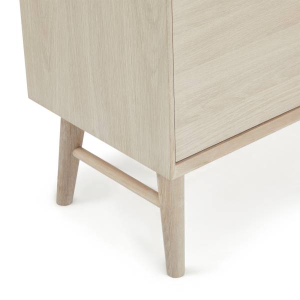 Highboard Porto Braun - Eiche - 100 x 130 x 40 cm
