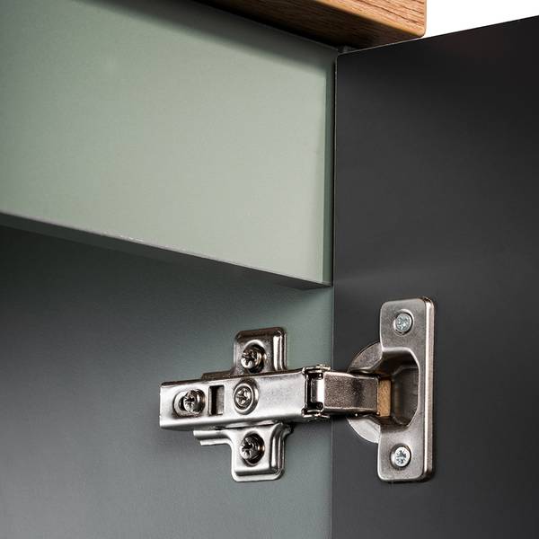 Waschtisch NEWPORT-56-46 Grün - Holzwerkstoff - 60 x 71 x 40 cm