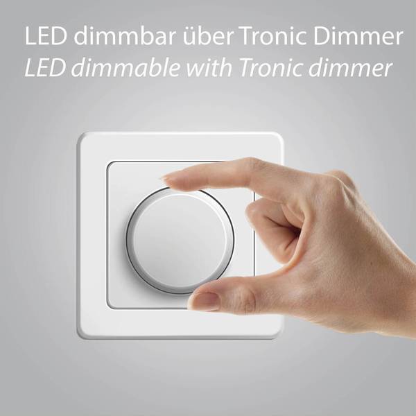 LED Wandleuchte PURE Moon Bronze - 9 x 32 cm