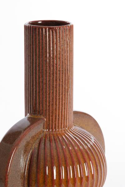Vase MELNIK Braun - Keramik - 22 x 39 x 32 cm