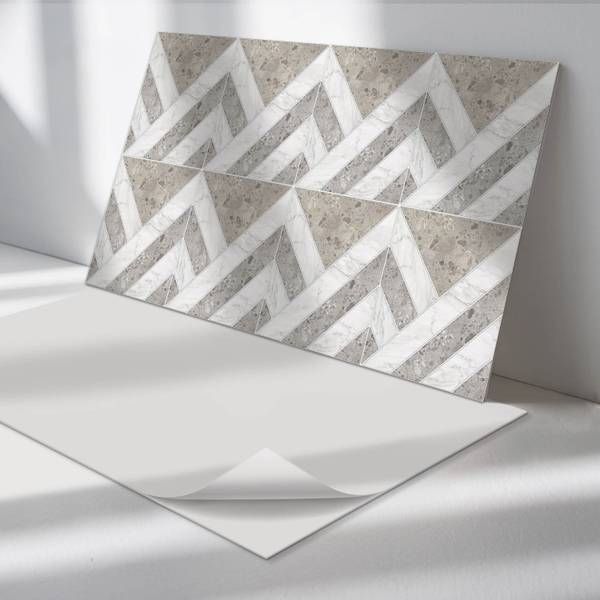 Klebepaneele Kachel Geo 100 x 50 cm