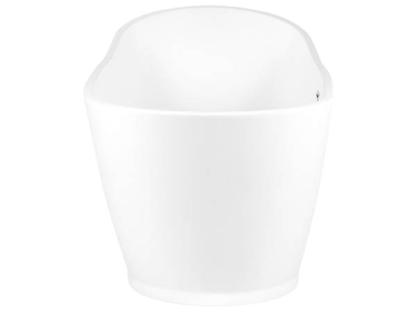 Freistehende Badewannen LONDRINA Weiß - Textil - 75 x 73 x 170 cm