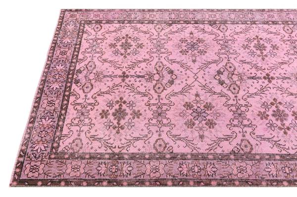 Tapis Ultra Vintage DCCXLIV Mauve - Laine - 114 x 1 x 213 cm
