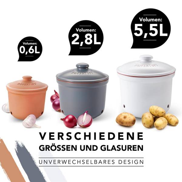Frische-Topf MAXI Weiß
