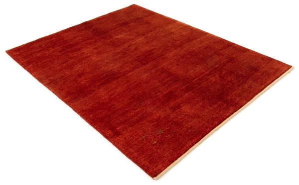 Tapis Gabbeh Shouli XL Rouge - Laine - 155 x 3 x 195 cm
