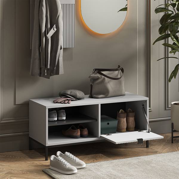 Banc pour chaussures Eliza 56408 Gris