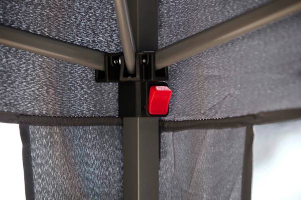 Pavillon Karl Gris - Métal - 300 x 265 x 300 cm