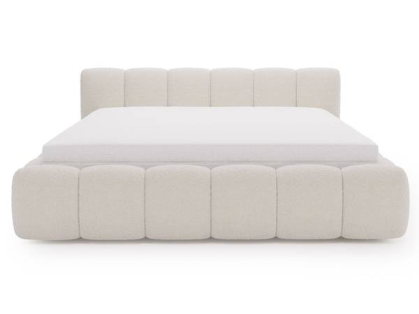 Polsterbett CLOUD LOW Beige - Breite: 206 cm