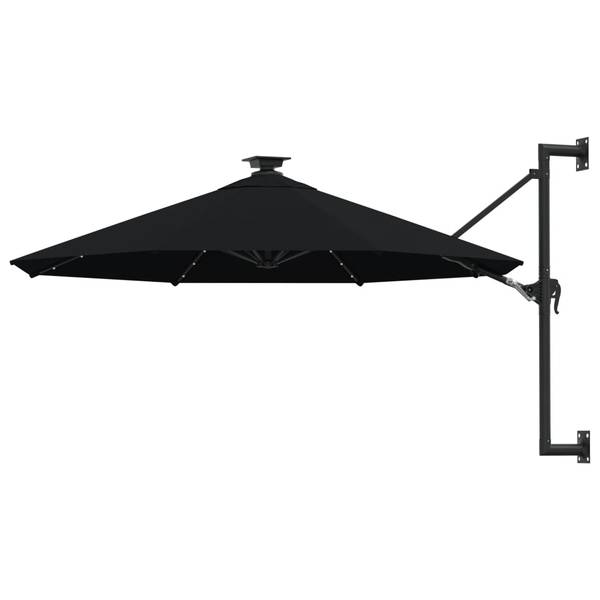 Sonnenschirm 3007587 Schwarz - Polyester - 300 x 131 x 300 cm
