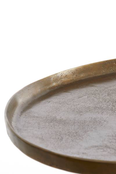 Tisch LIENZ Braun - Metall - 60 x 36 x 80 cm