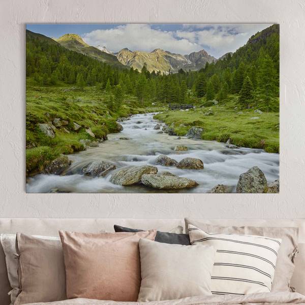 Akustikbild Nationalpark Debanttal 120 x 80 cm