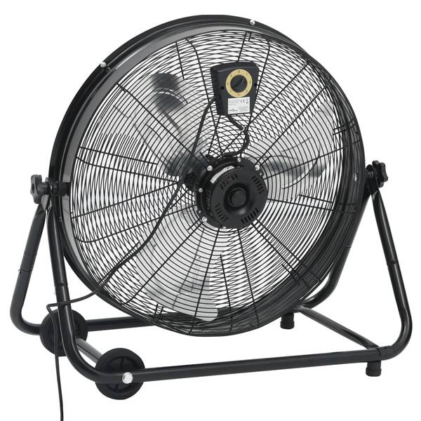 Trommelventilator 51453 Schwarz - Aluminium - Stahl - 73 x 69 x 42 cm