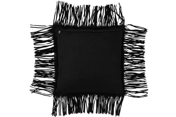 Kissen BLK LOMBOK Schwarz - Cord - Satin - 45 x 8 x 45 cm
